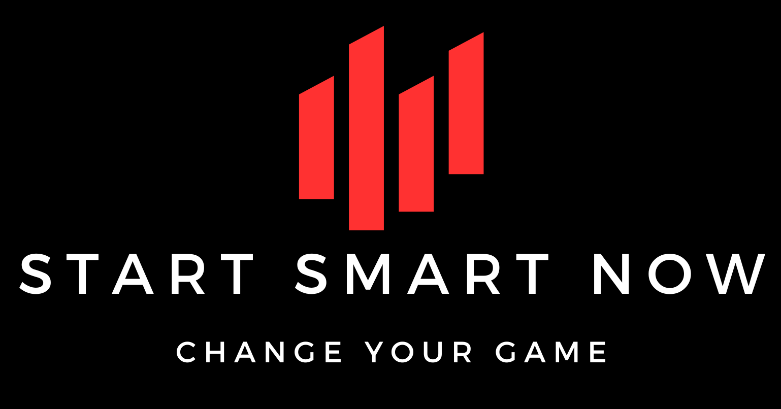 Start Smart Now - Change Your Game Logo Black